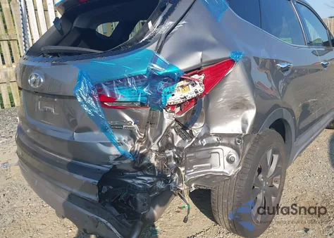 2018 Hyundai Santa Fe Sport from USA, damaged, VIN 5XYZWDLA8JG549507